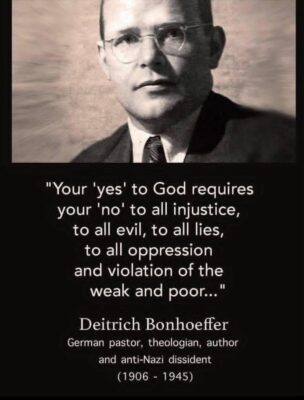 Deitrich Bonhoeffer