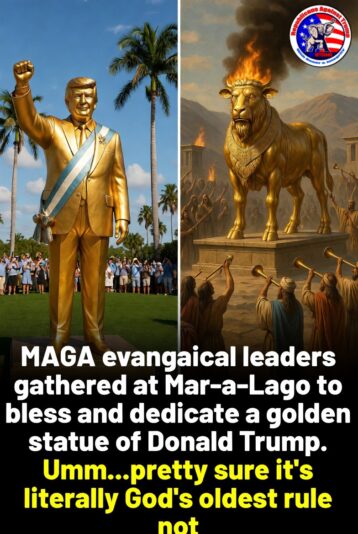 Trump statue