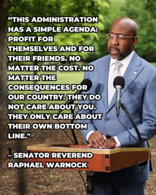 Senator Reverend Raphael Warnock