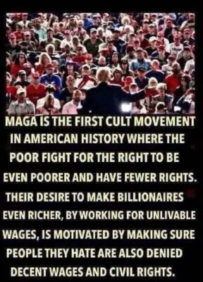 MAGA cutl fights to be poorer